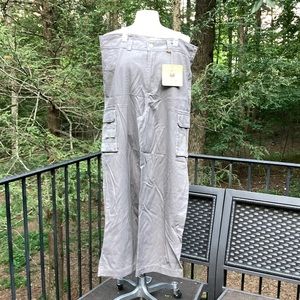 NWT Joe Marlin gray cargo pants sz. XL